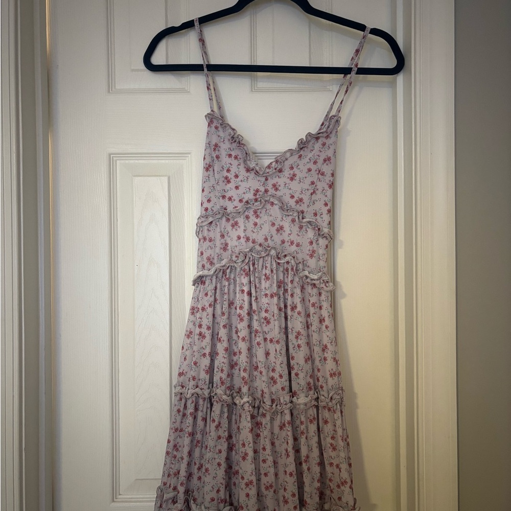 Altar’s state haven floral mesh dress NWT size small